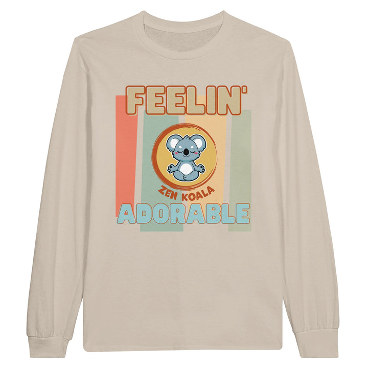 Feeling Adorable feel-good long sleeve tee — Zen Koala Australia