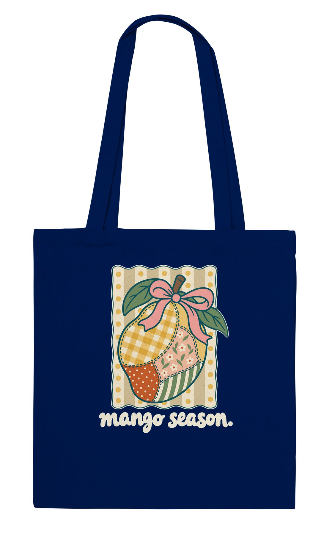 Back of the Mango Season tote bag: zenkoala.com.au, Zen Koala Australia