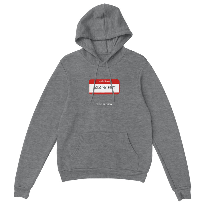 Doing My Best feel-good hoodie — Zen Koala Australia