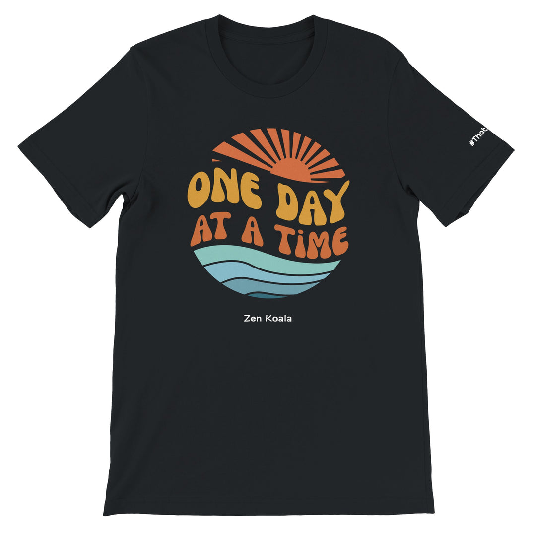 One Day at a Time feel-good tee — Zen Koala Australia