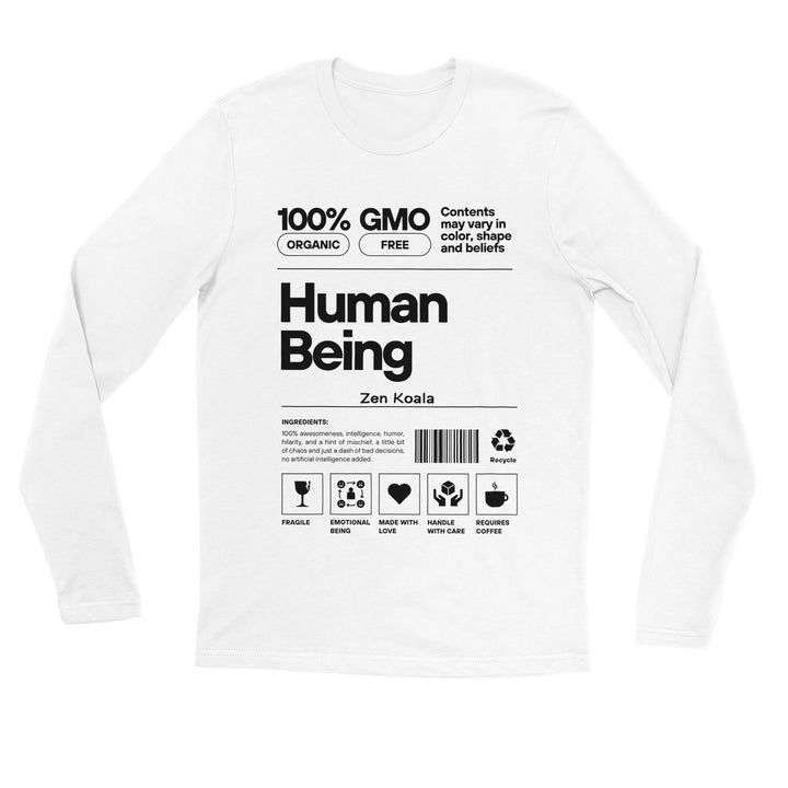 Human Being - T-Shirt - Long Sleeve