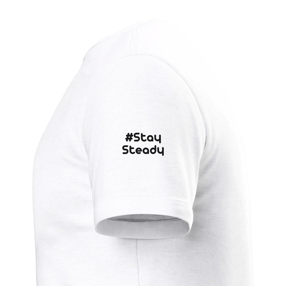 Sleeve: #StaySteady, Zen Koala Australia feel-good clothing