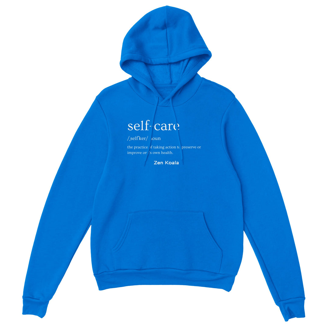 Self Care feel-good hoodie — Zen Koala Australia