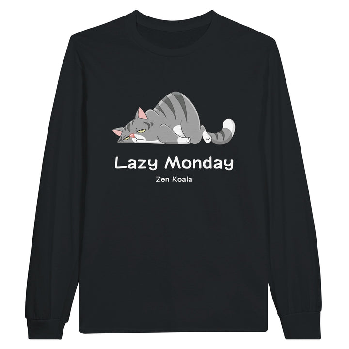 Lazy Monday feel-good long sleeve tee — Zen Koala Australia