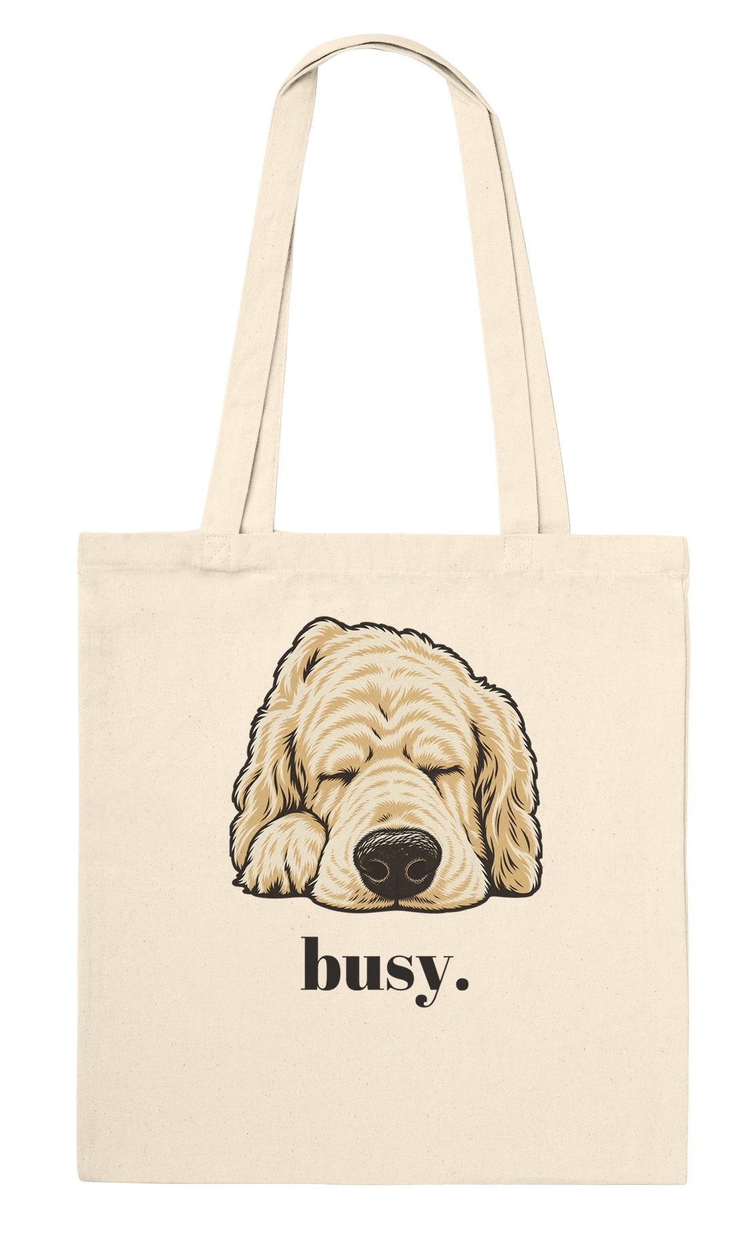 Busy feel-good tote bag in natural, Zen Koala Australia