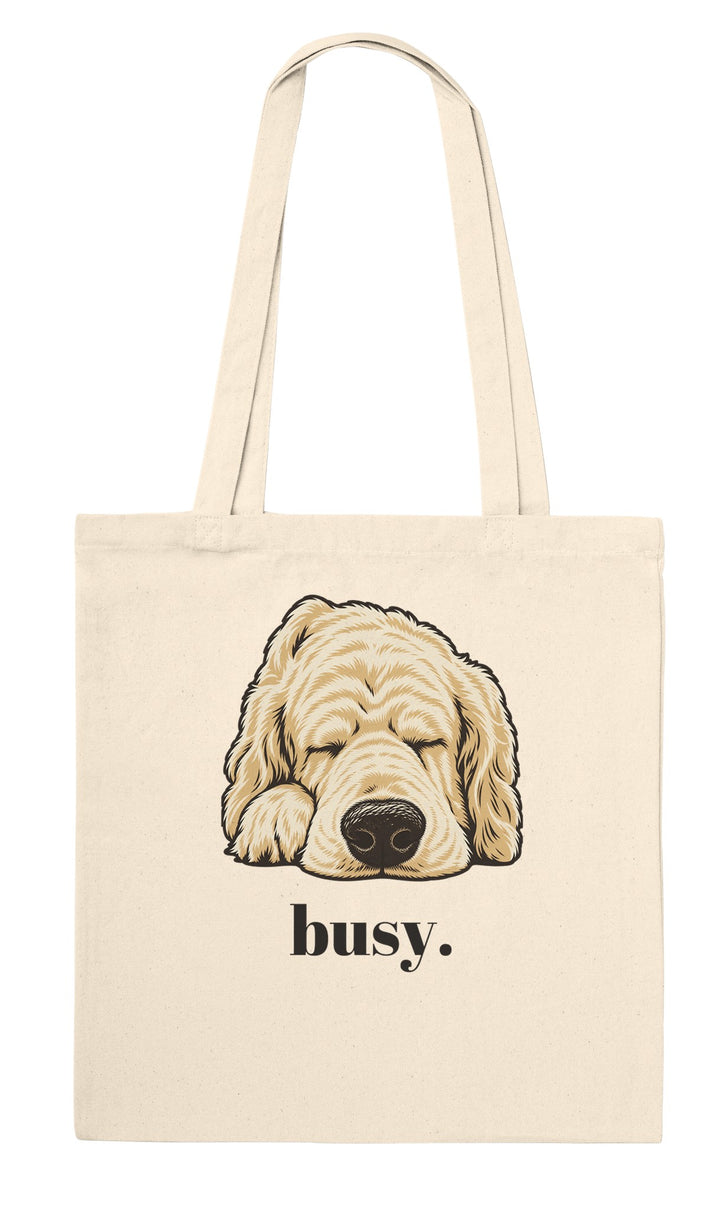 Busy feel-good tote bag in natural, Zen Koala Australia