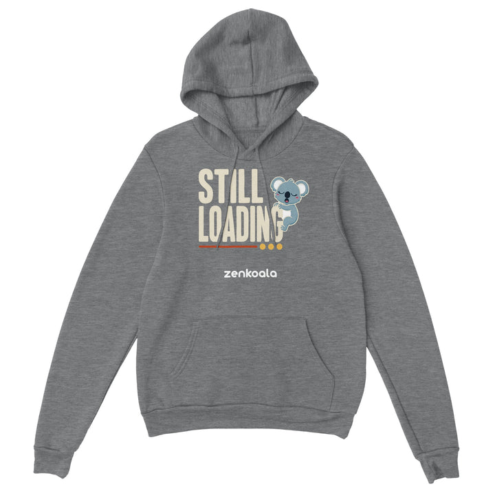 Still Loading Koala feel-good hoodie in Sport Grey — Zen Koala Australia