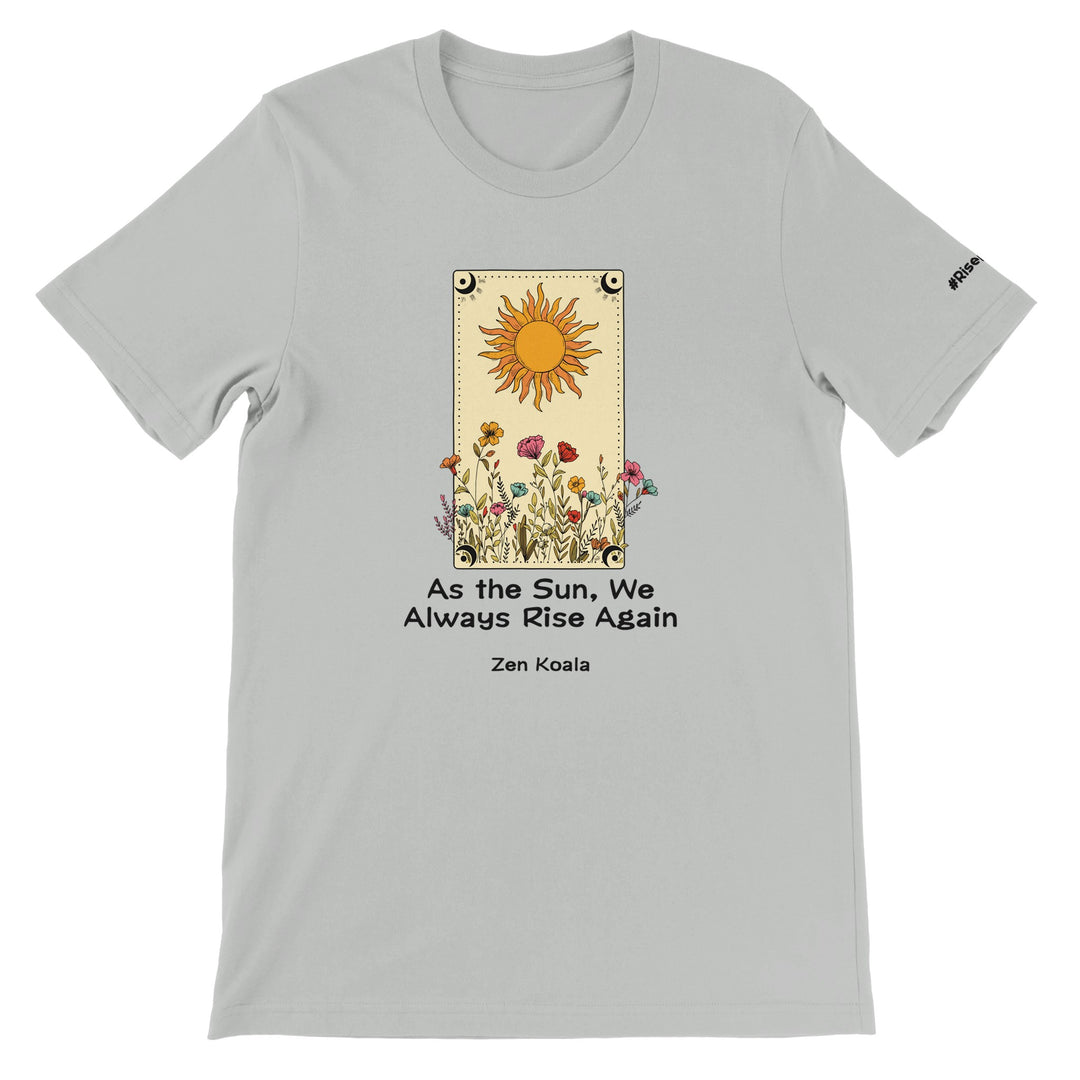 As The Sun feel-good tee — Zen Koala Australia