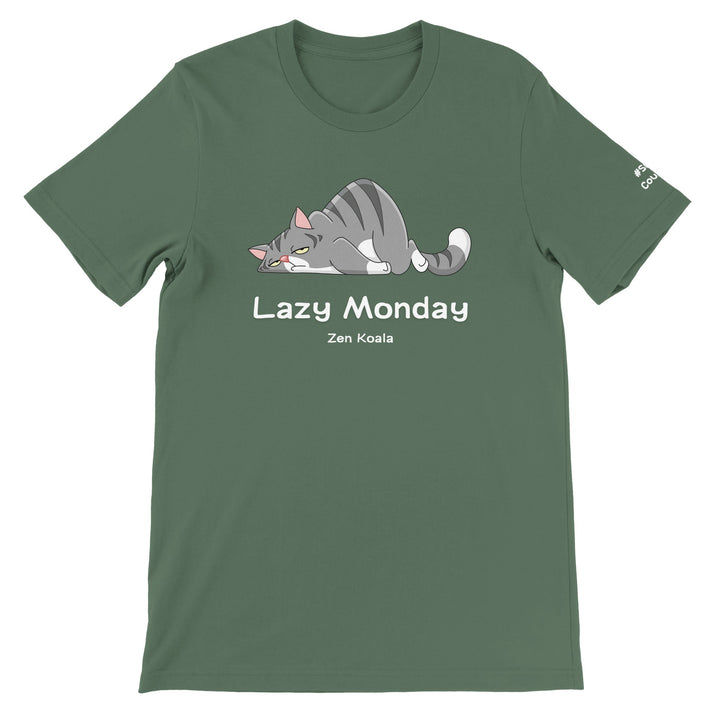 Lazy Monday feel-good tee — Zen Koala Australia
