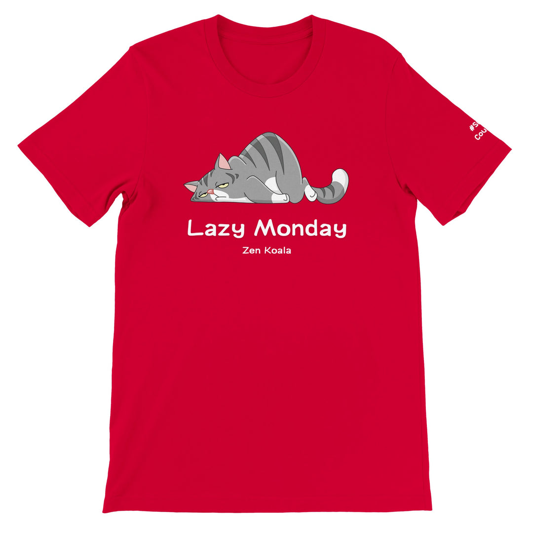 Lazy Monday feel-good tee — Zen Koala Australia