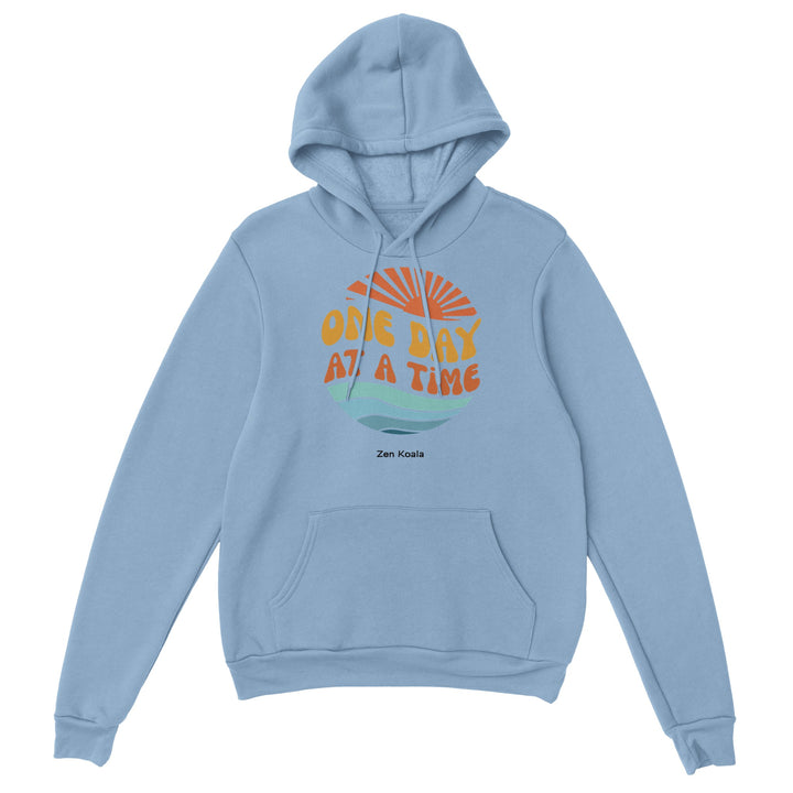 One Day at a Time feel-good hoodie — Zen Koala Australia