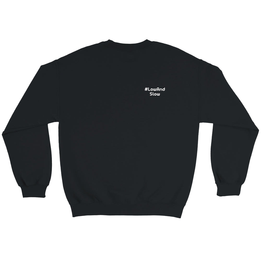 Back shoulder: #LowAndSlow, Zen Koala Australia feel-good clothing