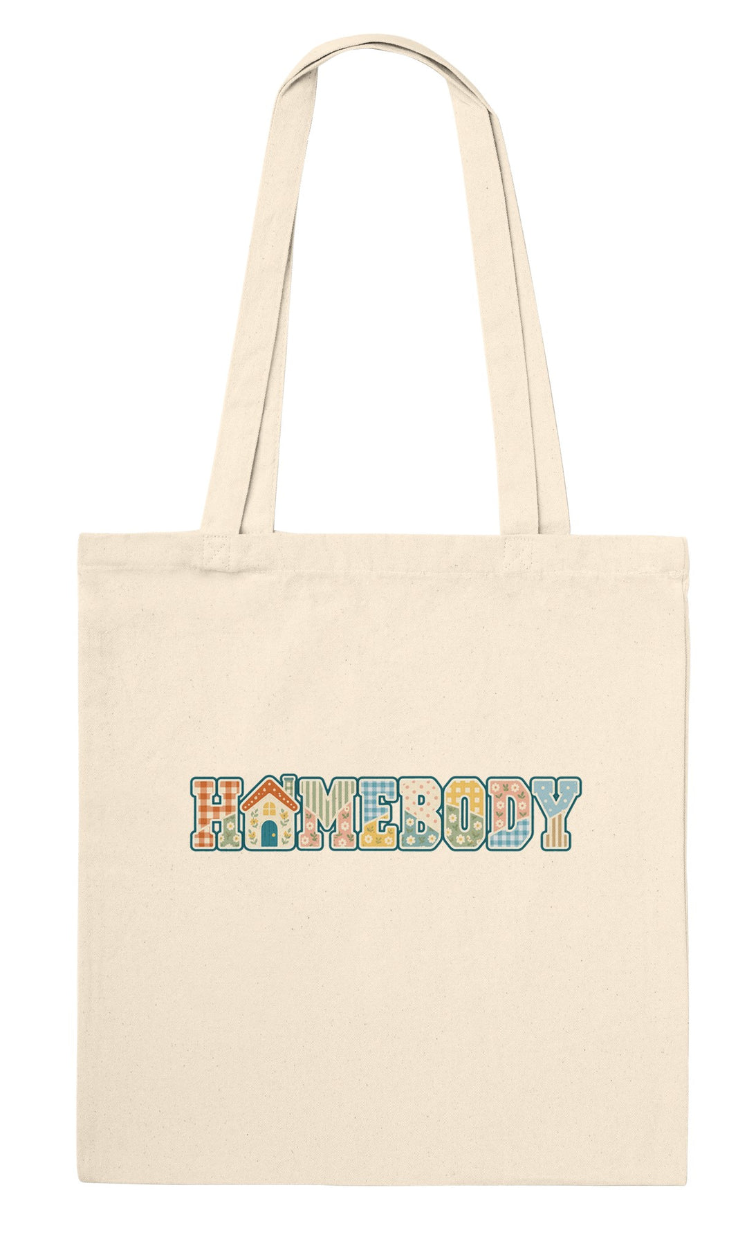 Homebody Faux Patchwork feel-good tote bag in natural, Zen Koala Australia