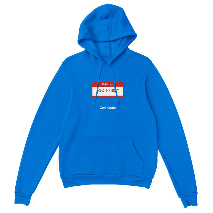 Doing My Best feel-good hoodie — Zen Koala Australia