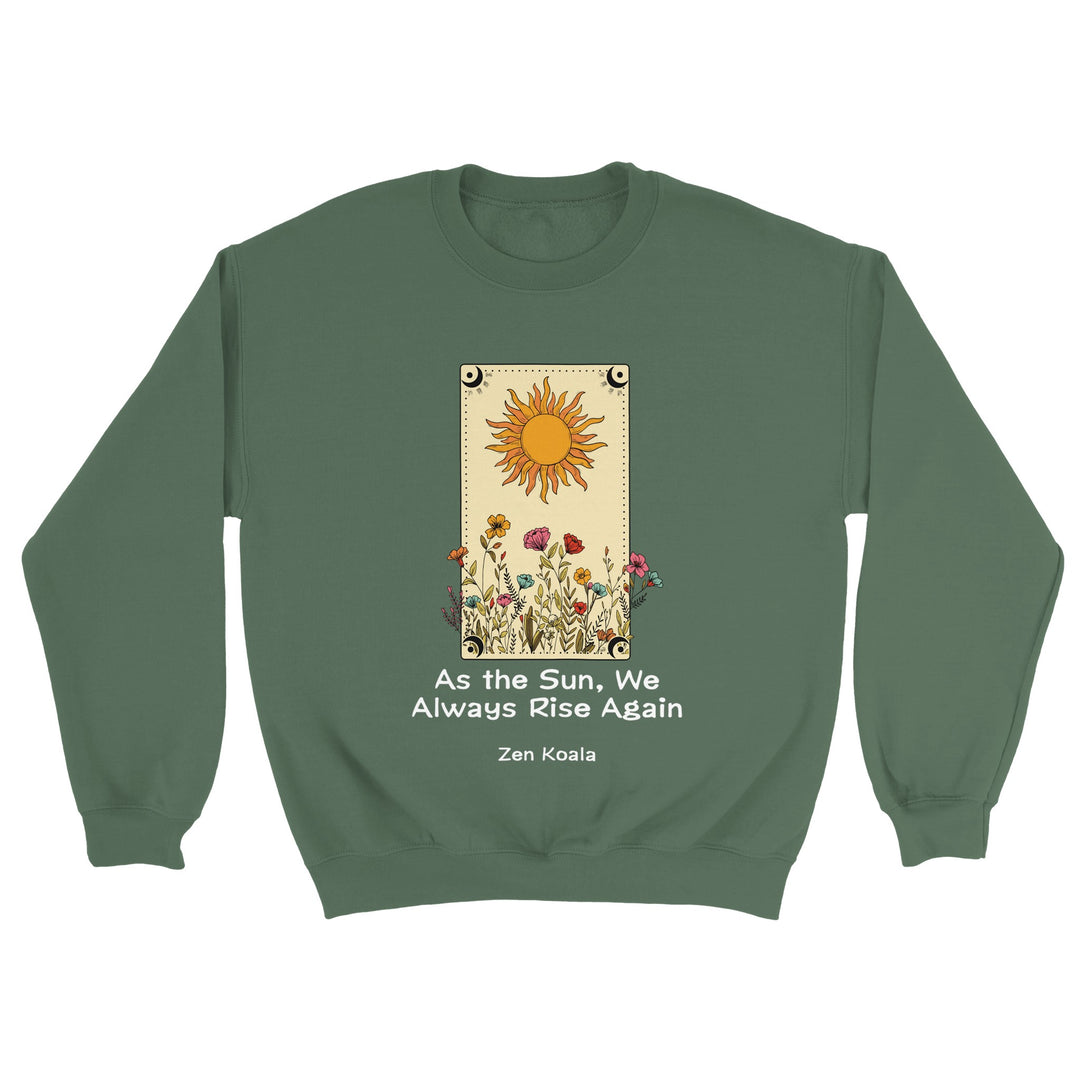 As The Sun feel-good sweatshirt — Zen Koala Australia