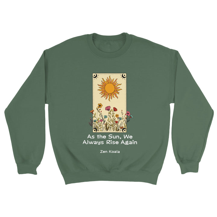 As The Sun feel-good sweatshirt — Zen Koala Australia