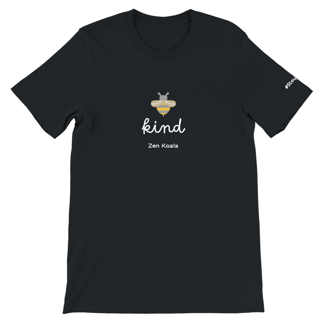 Bee Kind feel-good tee — Zen Koala Australia