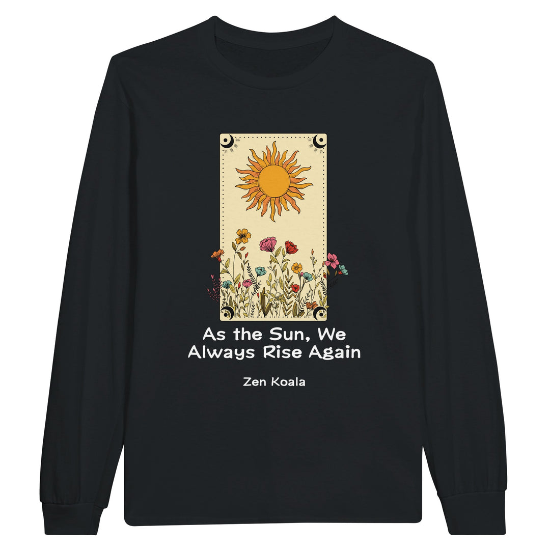 As The Sun feel-good long sleeve tee — Zen Koala Australia