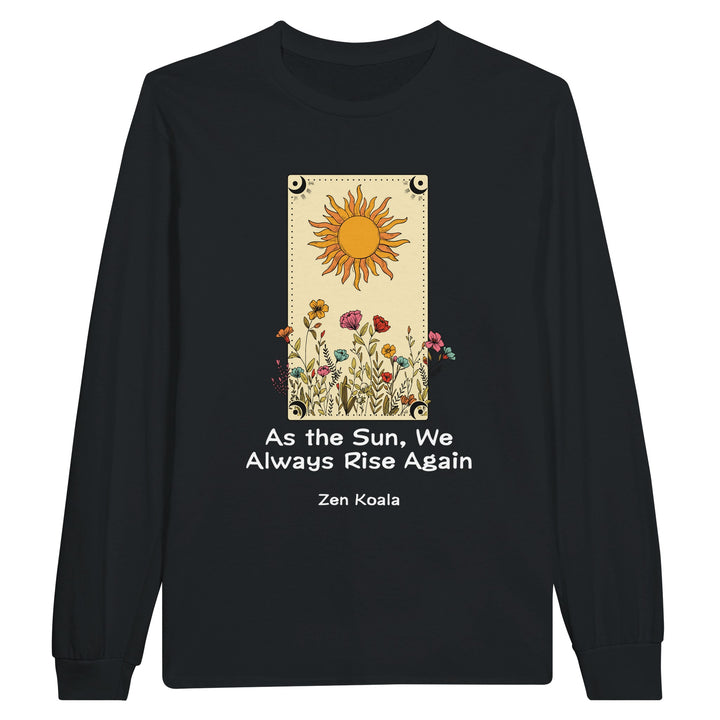 As The Sun feel-good long sleeve tee — Zen Koala Australia