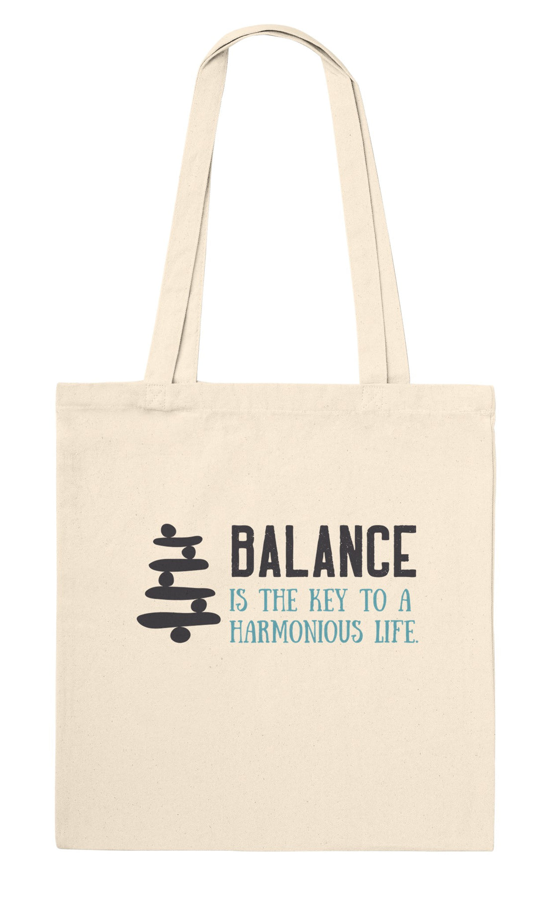 Balance feel-good tote bag in natural, Zen Koala Australia