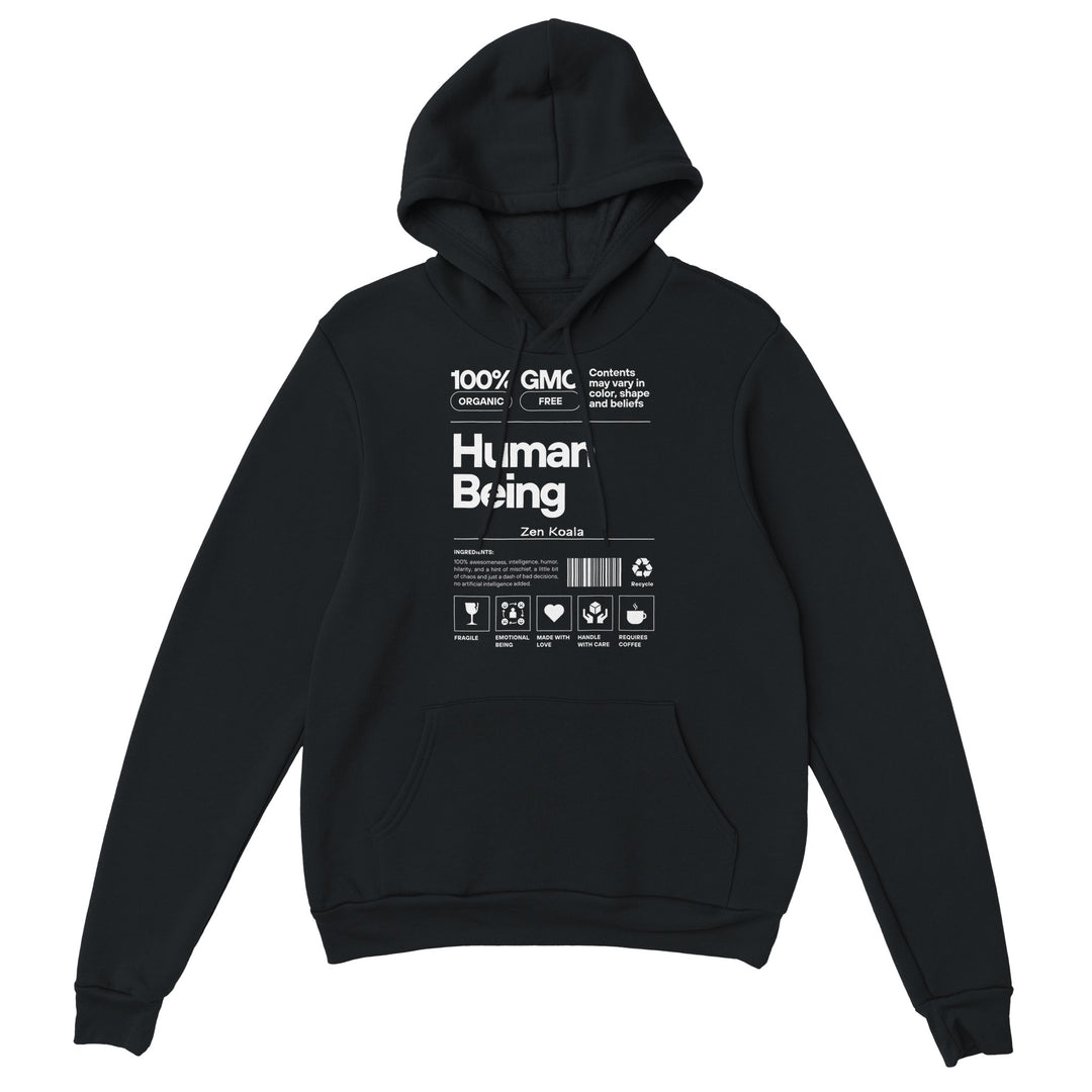 Human Being feel-good hoodie — Zen Koala Australia