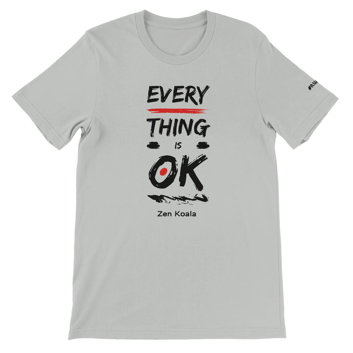 Everything is OK feel-good tee — Zen Koala Australia
