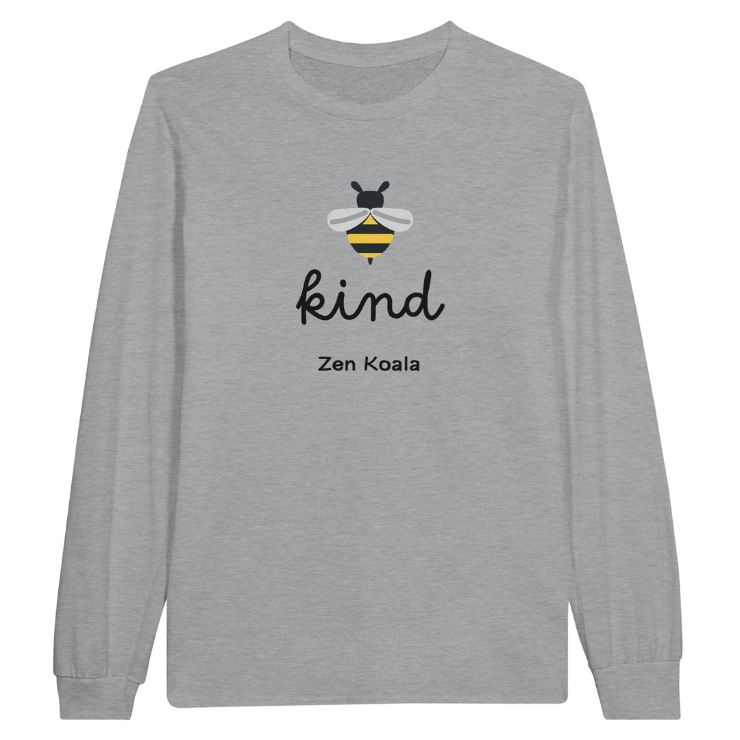 Bee Kind feel-good long sleeve tee — Zen Koala Australia