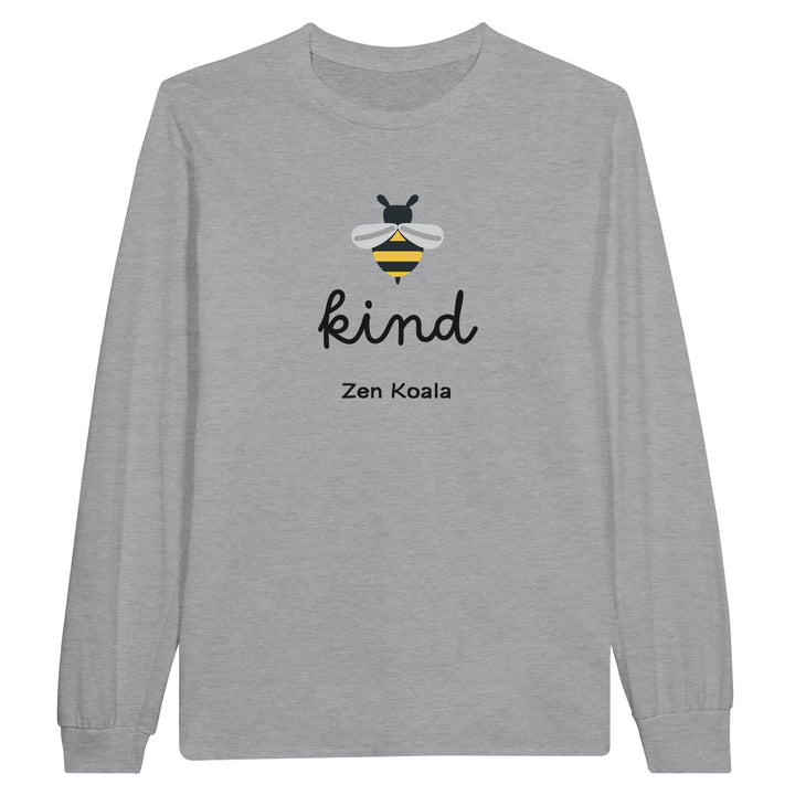 Bee Kind feel-good long sleeve tee — Zen Koala Australia
