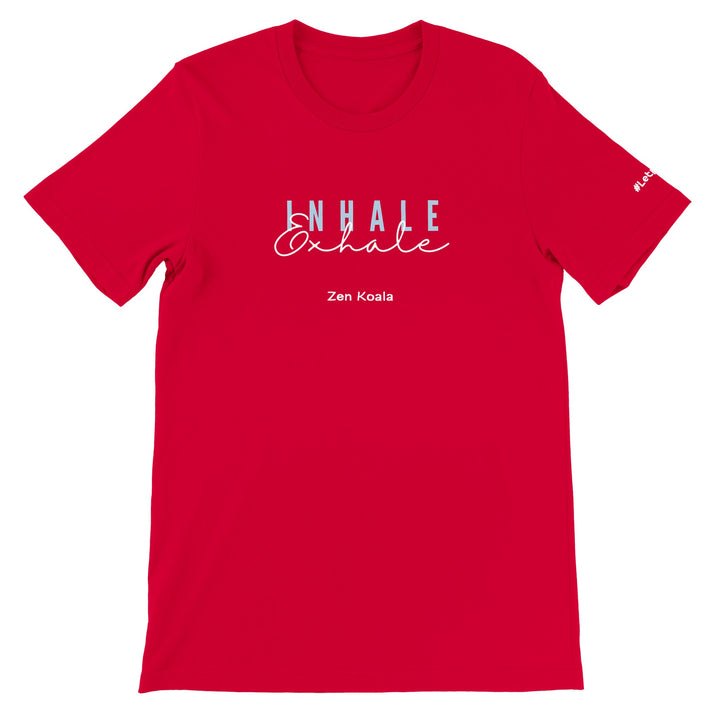 Exhale feel-good tee — Zen Koala Australia