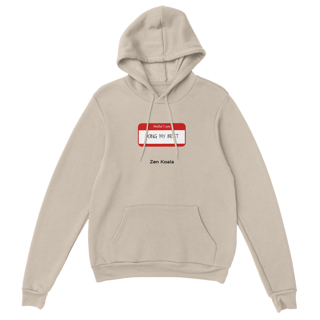 Doing My Best feel-good hoodie — Zen Koala Australia