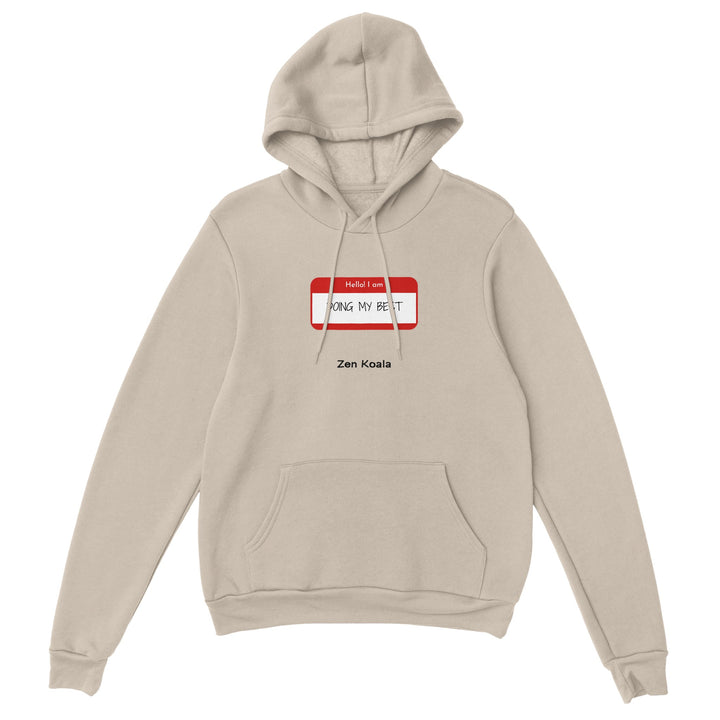 Doing My Best feel-good hoodie — Zen Koala Australia
