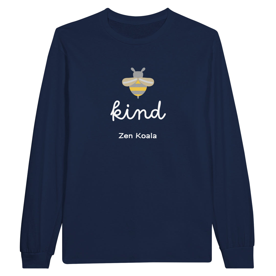 Bee Kind feel-good long sleeve tee — Zen Koala Australia