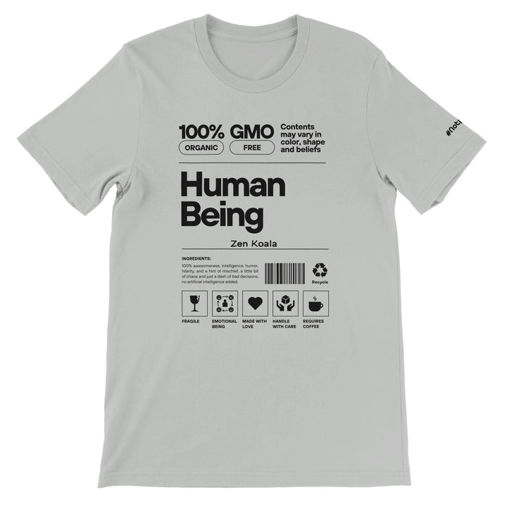 Human Being feel-good tee — Zen Koala Australia