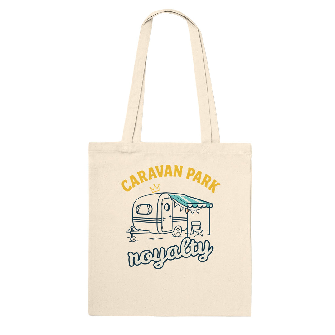 Caravan Park Royalty feel-good tote bag in natural, Zen Koala Australia