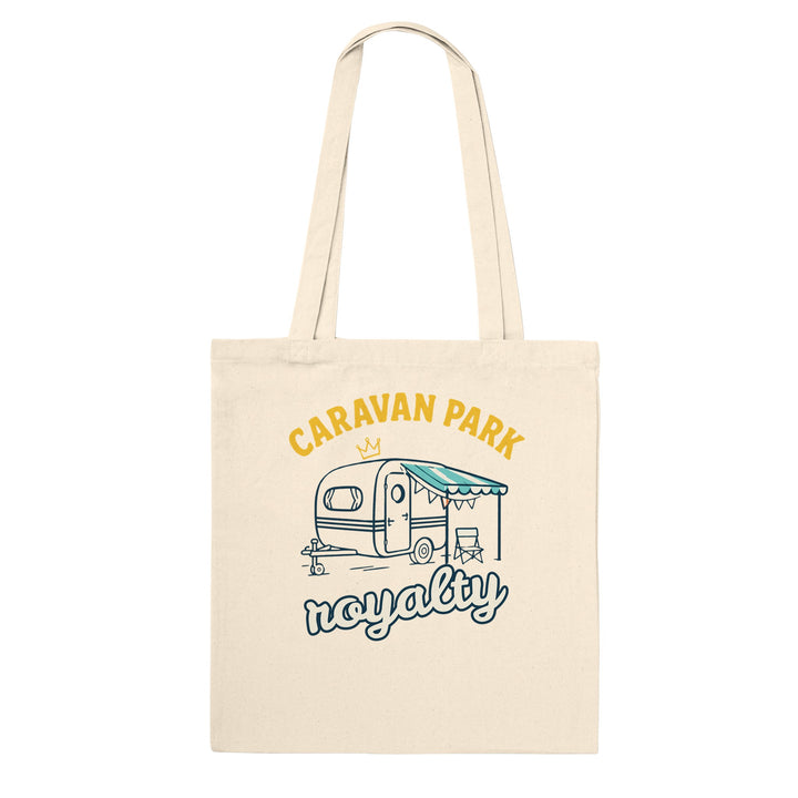 Caravan Park Royalty feel-good tote bag in natural, Zen Koala Australia