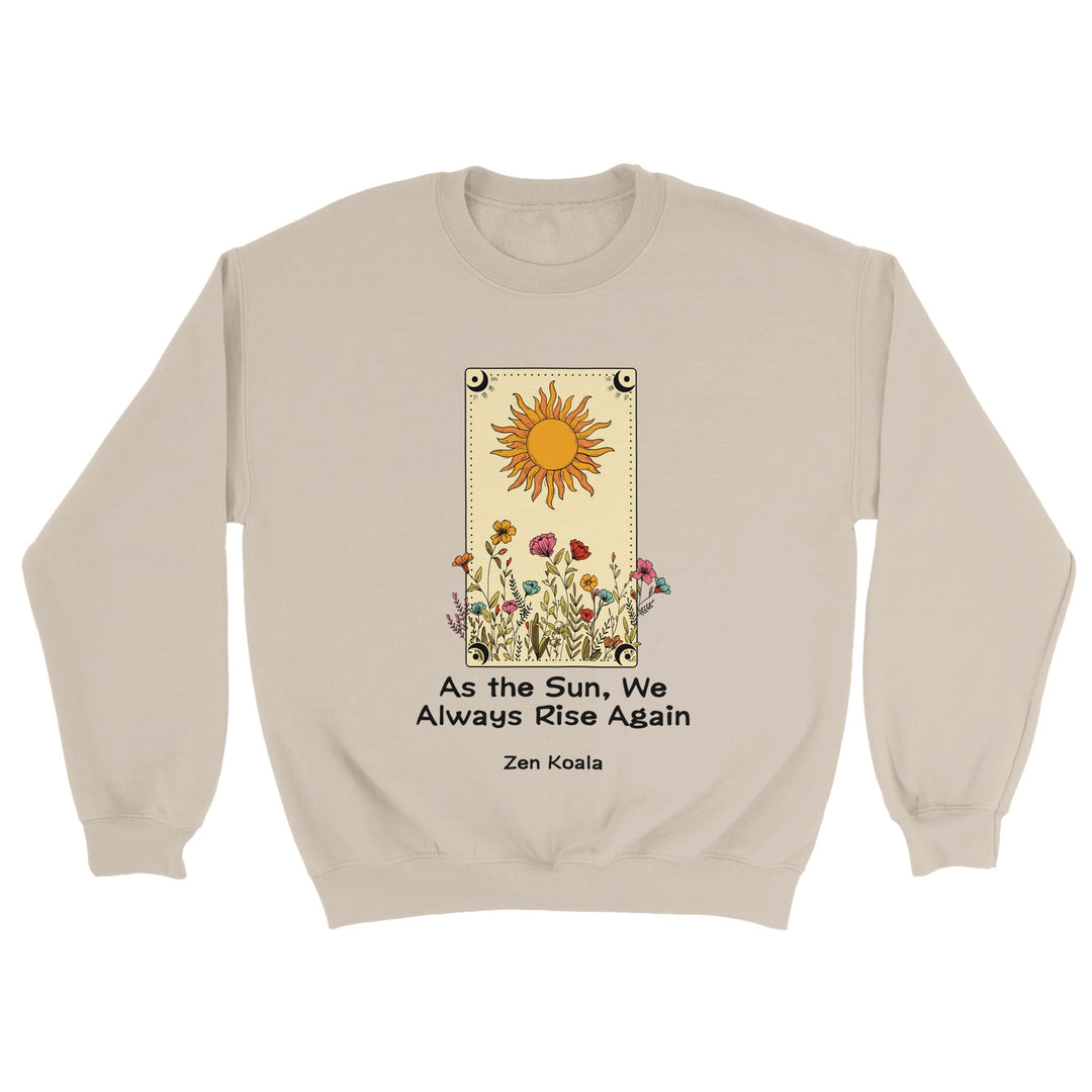 As The Sun feel-good sweatshirt — Zen Koala Australia