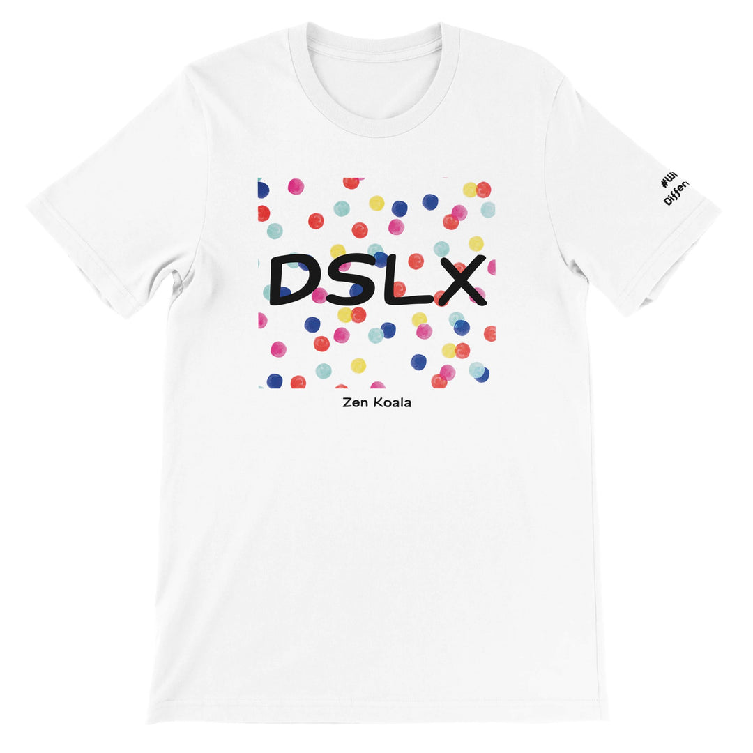 Dyslexia is my SuperPower feel-good tee — the best minds don't work in straight lines, Zen Koala Australia