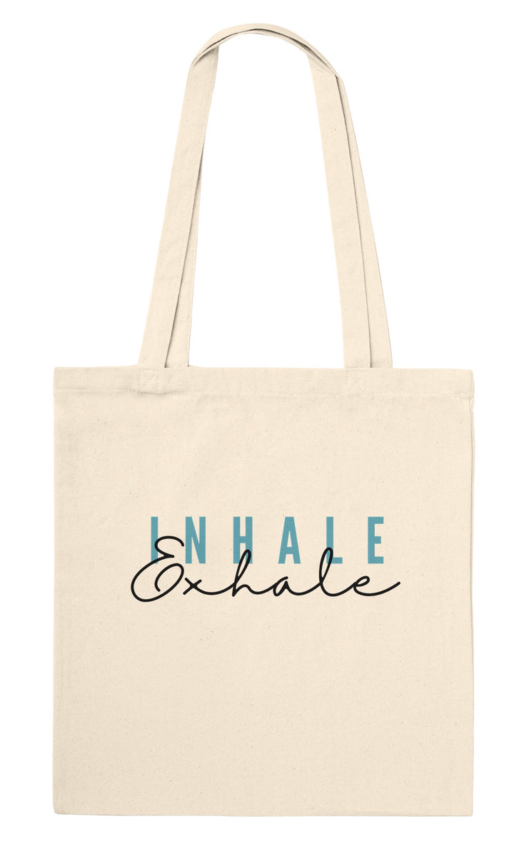 Exhale feel-good tote bag in natural, Zen Koala Australia