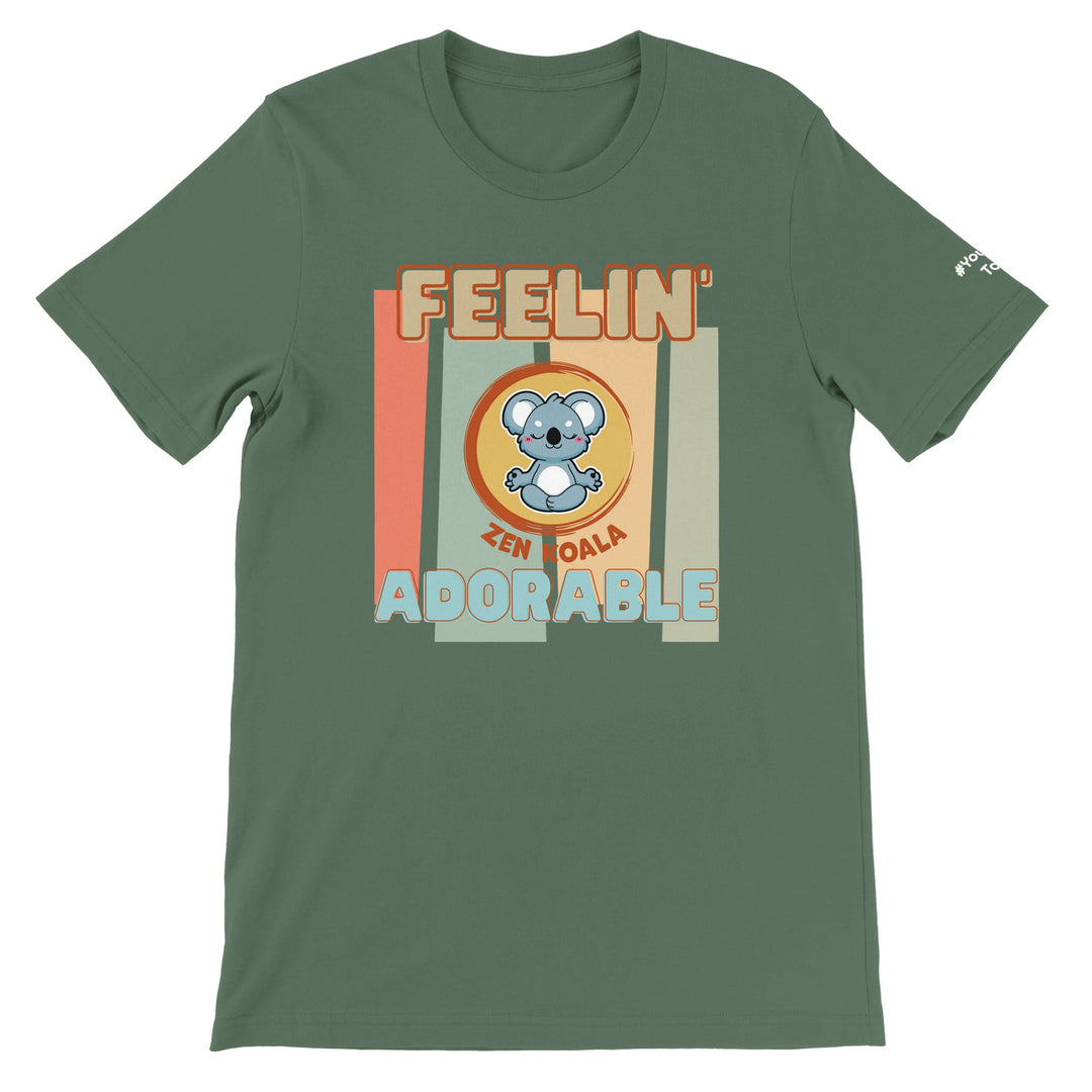Feeling Adorable feel-good tee — Zen Koala Australia