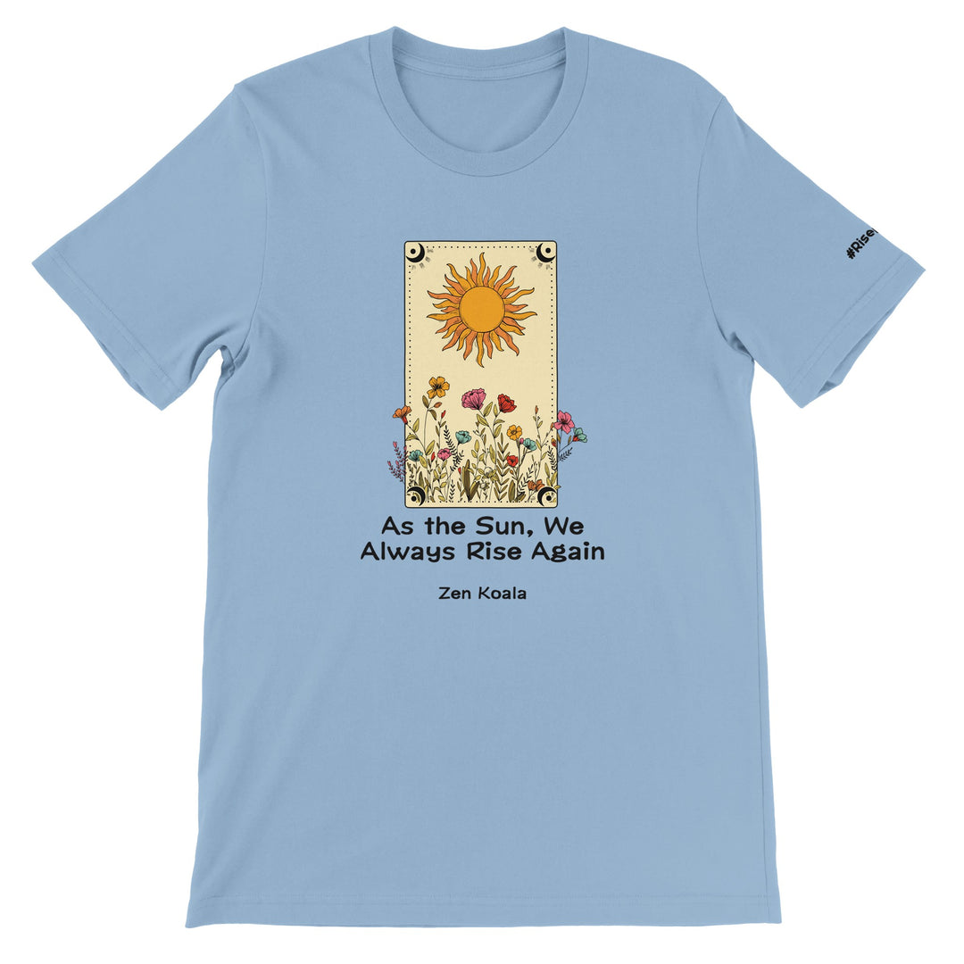 As The Sun feel-good tee — Zen Koala Australia