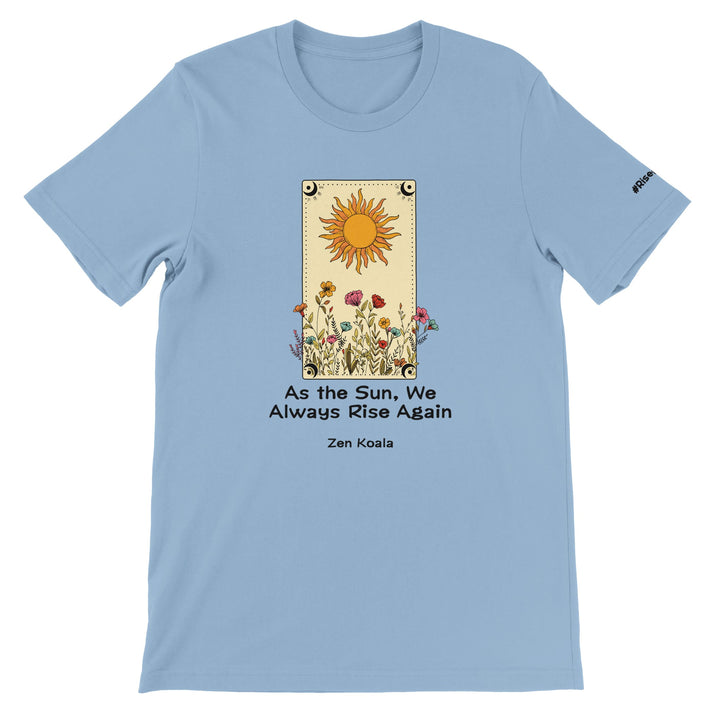 As The Sun feel-good tee — Zen Koala Australia