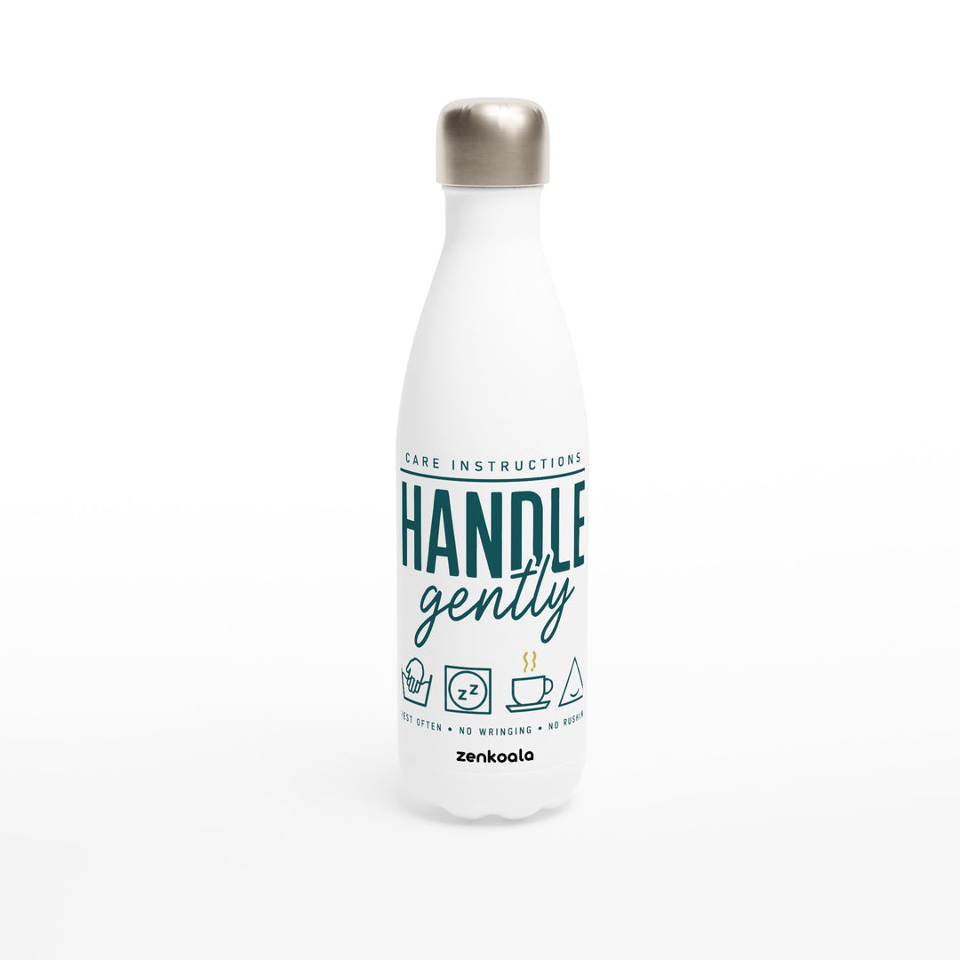 Handle Gently Care Instructions feel-good water bottle: care instructions for people who need a rest, Zen Koala Australia