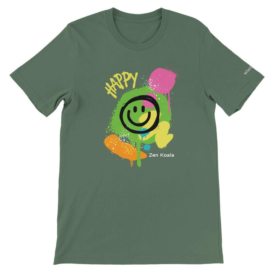 Happy - T-Shirt - Short Sleeve