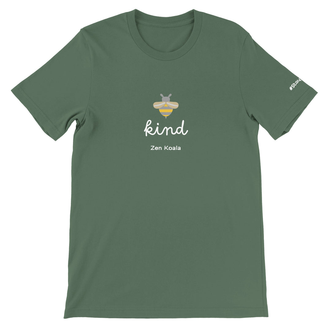 Bee Kind feel-good tee — Zen Koala Australia