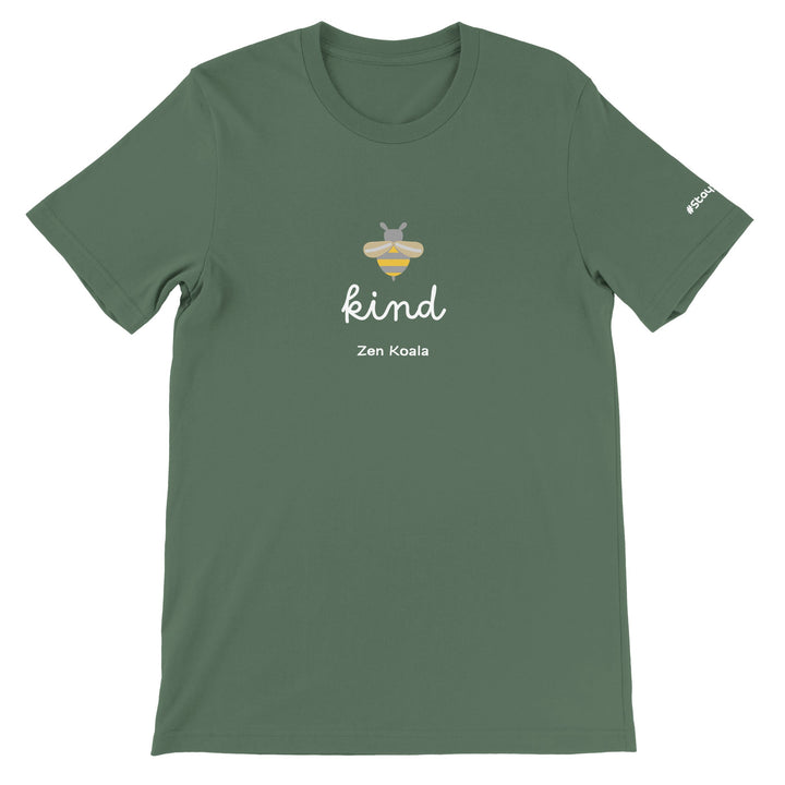 Bee Kind feel-good tee — Zen Koala Australia