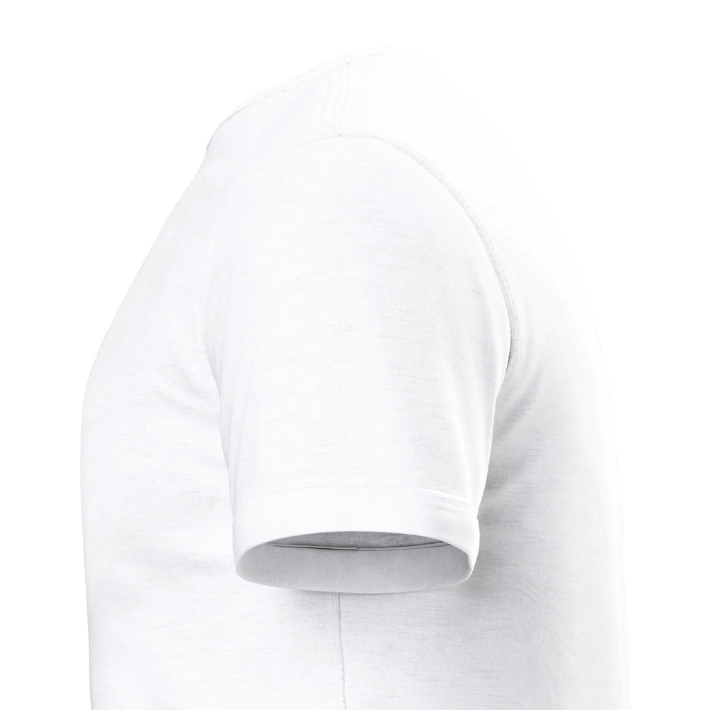 Sleeve close-up — Long Lunches and Longer Naps feel-good tee, Zen Koala Australia