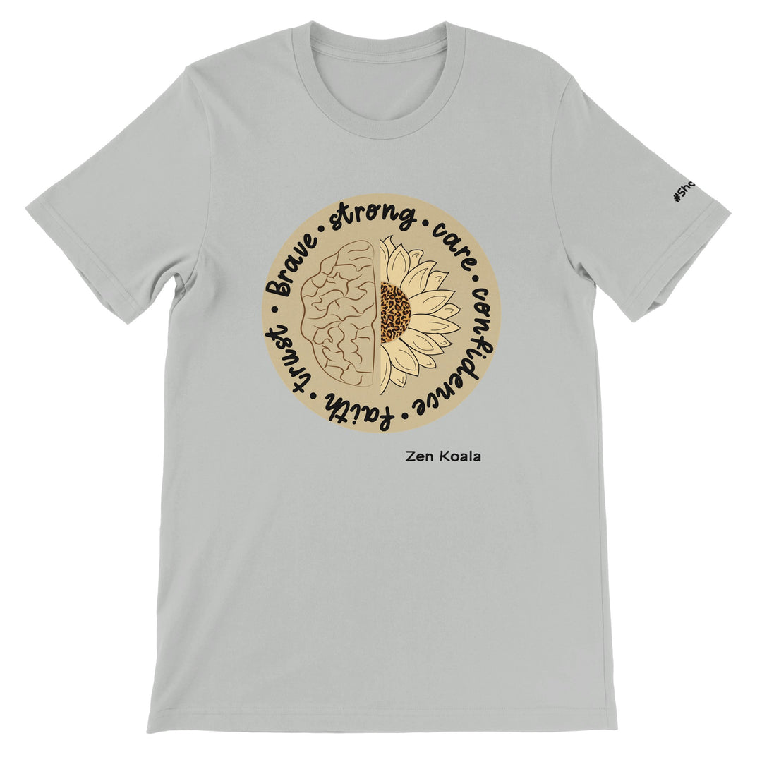 Be Brave feel-good tee — Zen Koala Australia