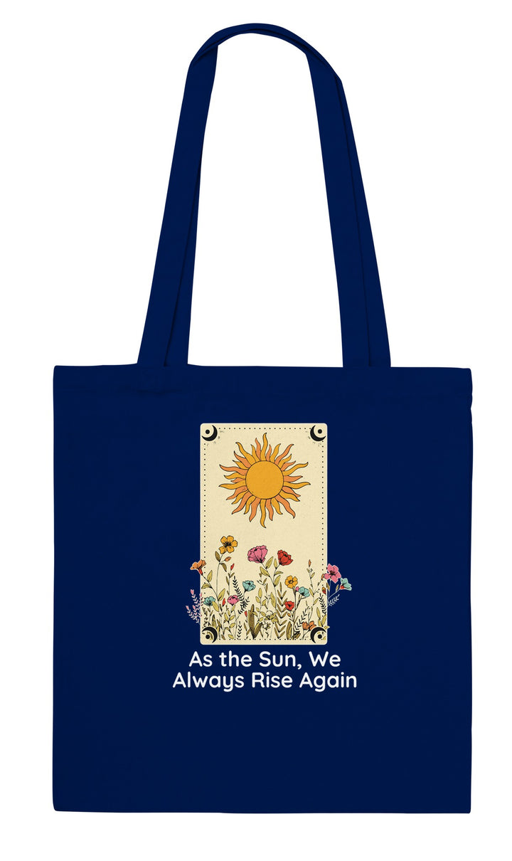 As The Sun feel-good tote bag in navy, Zen Koala Australia