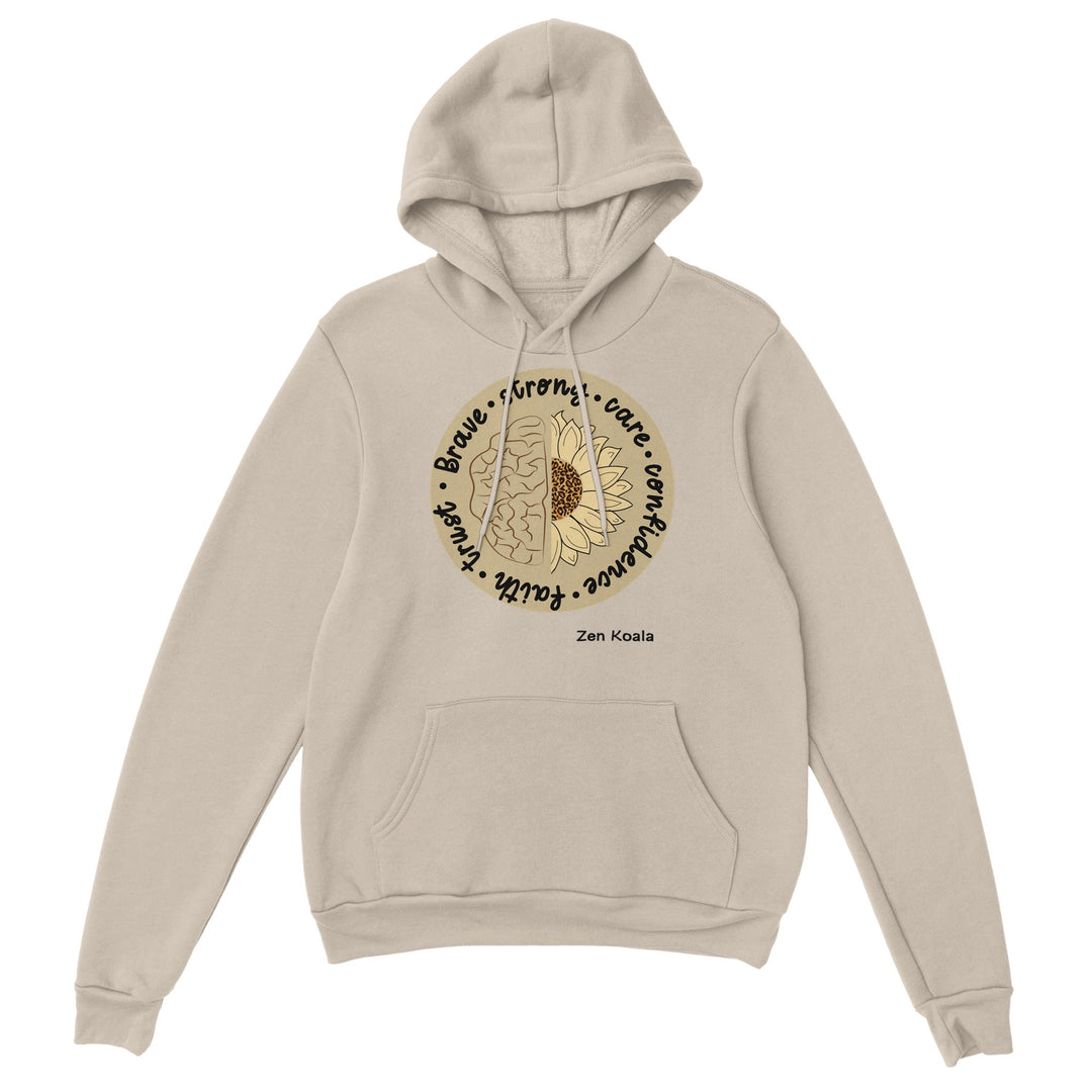 Be Brave feel-good hoodie — Zen Koala Australia