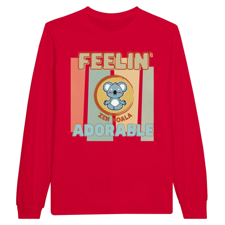 Feeling Adorable feel-good long sleeve tee — Zen Koala Australia